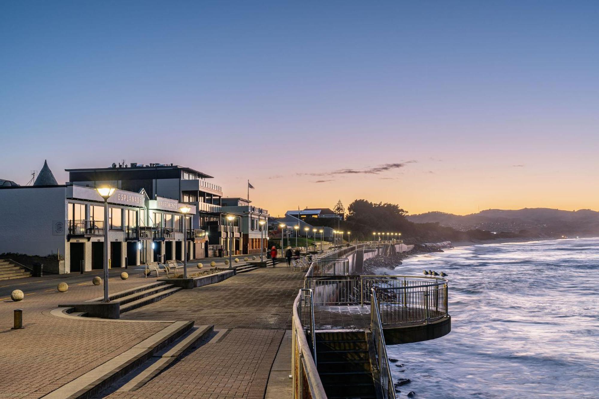 Esplanade Apartments Dunedin Exterior foto